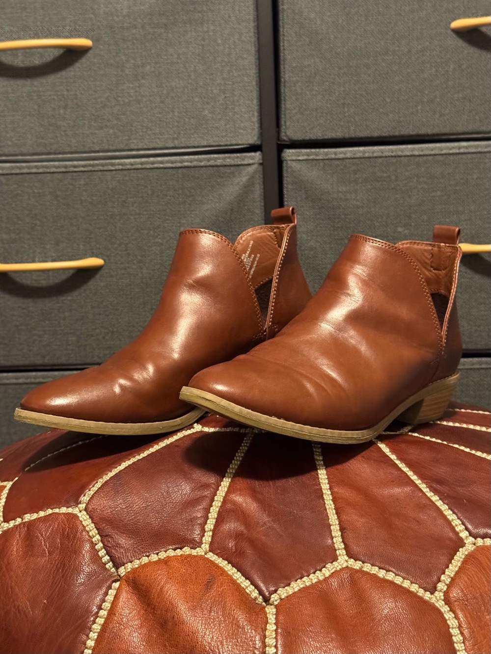 Universal Thread Women's Ankle Bootie Brown Size 8